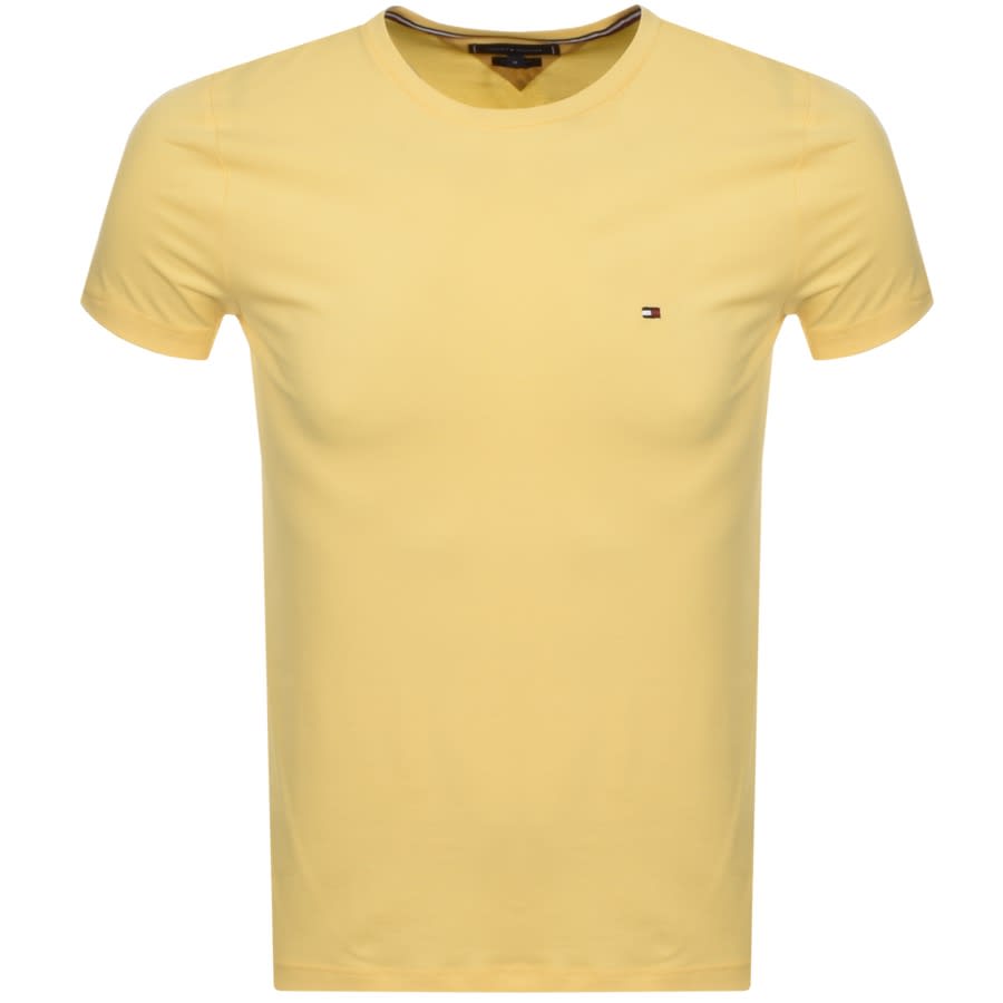Alternative Image for ProductTommy Hilfiger Slim Fit Logo T Shirt Yellow1